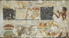 Copy of wall painting, private tomb 100 of Rekhmire, Thebes, 20th century. Artist: Anna (Nina) Macpherson Davies