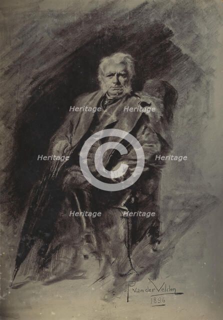 Copy of a Petrus van der Velden painting - Mr Wynn Williams, 1896. Creator: Unknown.