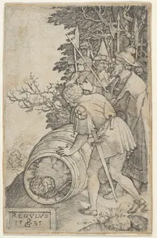 Copy of Attilius Regulus, from Roman Heroes. Creator: Unknown