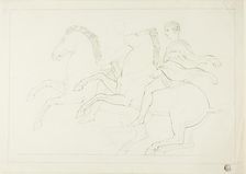 Copy of Cavalry from the Parthenon Frieze, n.d. Creator: John Flaxman