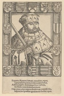 Copy of John Frederic the Magnanimous, in Electoral Robes. Creators: Lucas Cranach the Younger, Workshop of Lucas Cranach the Younger