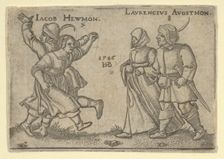Copy of July and August, from The Peasants Feast or the Twelve Months, after 1547. Creator: Unknown