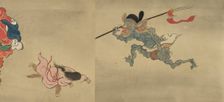 Copy of Night Parade of One Hundred Demons from the Shinjuan Collection, 18th century. Creator: Mochizuki Gyokusen