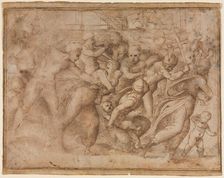 Copy of Raphael's Massacre of the Innocents, after 1510. Creator: Raphael (Italian, 1483-1520), follower of