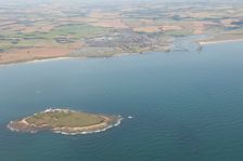 Coquet Island and Amble, Northumberland, 2014. Creator: Historic England Staff Photographer