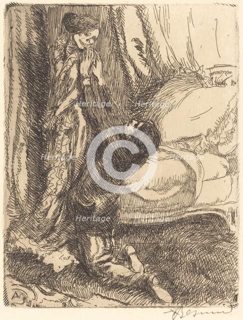 Coquette, 1900. Creator: Paul Albert Besnard.