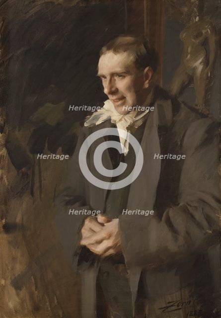 Coquelin Cadet, 1889. Creator: Anders Leonard Zorn.