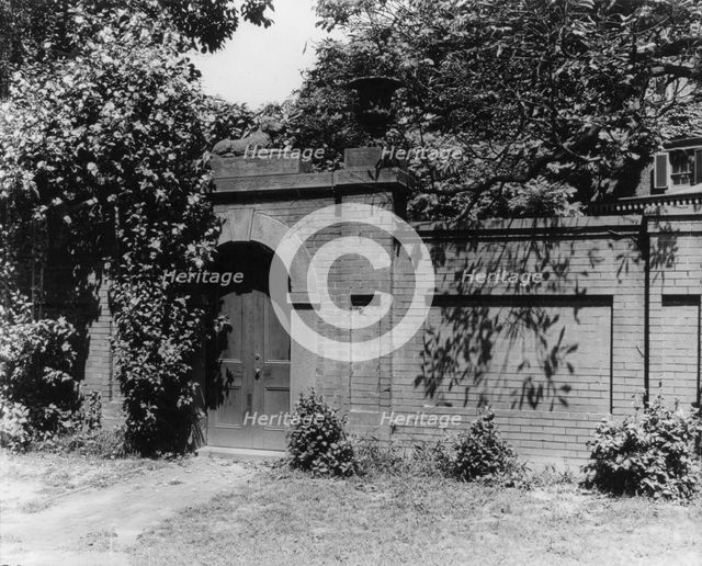 Corcoran House, at NE corner of Conn. and H, N.W., Washington, D.C., c1900. Creator: Frances Benjamin Johnston.