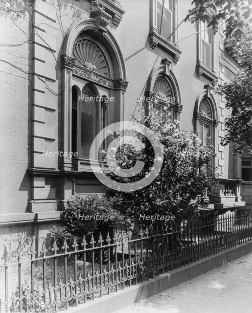 Corcoran House, at NE corner of Conn. and H, N.W., Washington, D.C., c1900. Creator: Frances Benjamin Johnston.