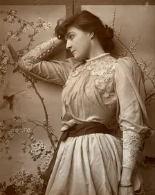 Cora Urquhart Brown-Potter, American actress, 1887. Artist: Ernest Barraud