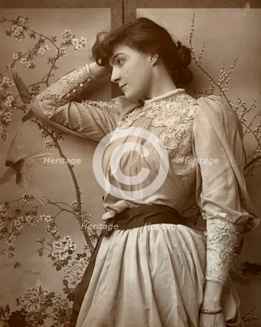Cora Urquhart Brown-Potter, American actress, 1887. Artist: Ernest Barraud