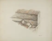 Corbel, 1939. Creator: Edith Towner