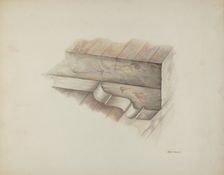 Corbel, 1939. Creator: Edith Towner