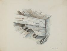 Corbel, 1939. Creator: Harry Mann Waddell