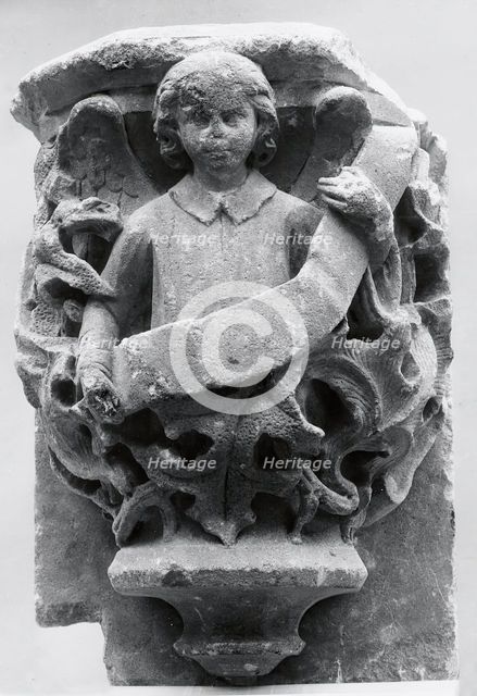 Corbel, German, 15th century. Creator: Unknown.