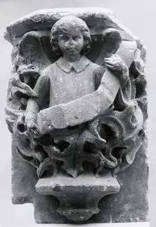 Corbel, German, 15th century. Creator: Unknown