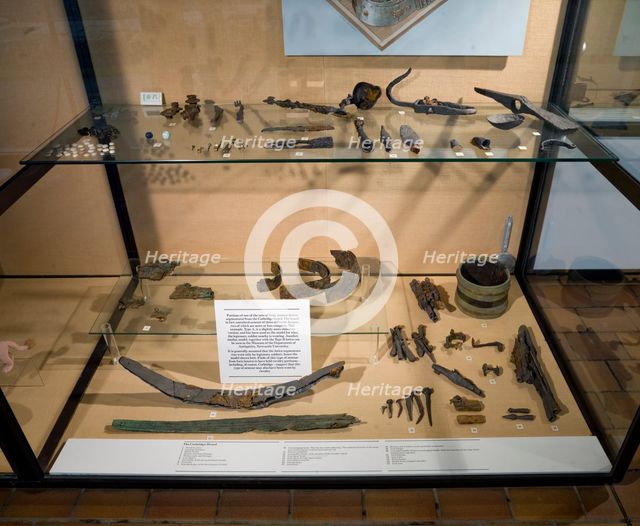 Corbridge Hoard, Corbridge Roman Town Museum, Northumberland, 2008. Creator: Historic England Staff Photographer.