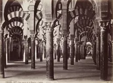 Cordoba, Vista Interior de la Mezquita O Cathedral, c1860. Creator: Juan Laurent