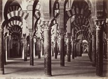 Cordoba, Vista Interior de la Mezquita O Cathedral, c1860. Creator: Juan Laurent