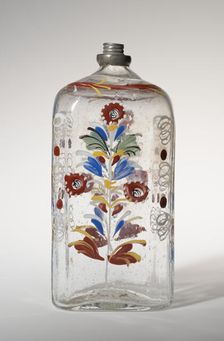 Cordial Bottle, c1775-1810. Creator: Unknown