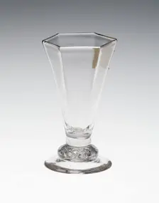 Cordial or Sweetmeat Glass, England, c. 1780. Creator: Unknown