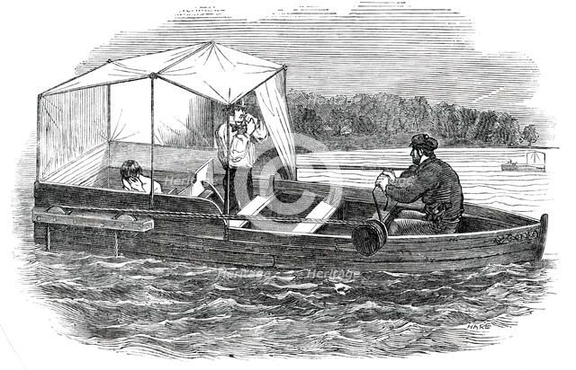 Cordingly's Floating Bath, 1850. Creator: Hare.