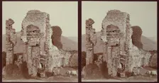 Corfe Castle, Corfe Castle, Purbeck, Dorset, 1913. Creator: Walter Edward Zehetmayr