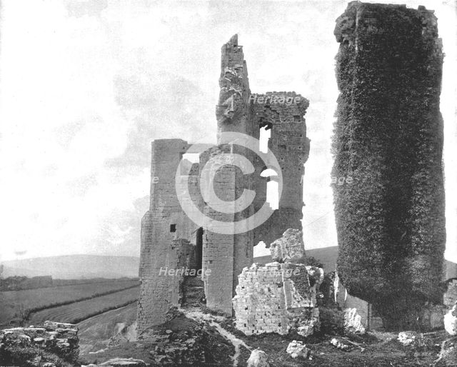 Corfe Castle, Dorset, 1894. Creator: Unknown.