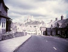 Corfe Castle, Dorset, c1955. Creator: Arthur Charles Kirby Ware