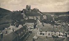 Corfe Castle, Dorset c1910