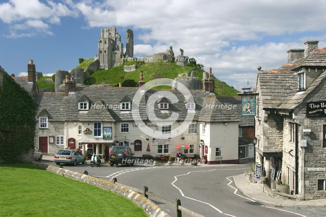 Corfe Castle, Dorset. Creator: Peter Thompson.