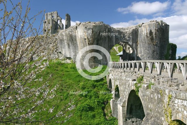 Corfe Castle, Dorset. Creator: Peter Thompson.