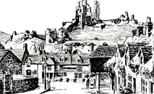 Corfe Village 1929