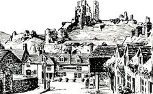 Corfe Village 1929