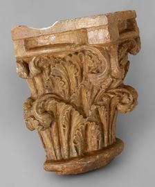 Corinthian capital, (19th century?). Creator: Unknown