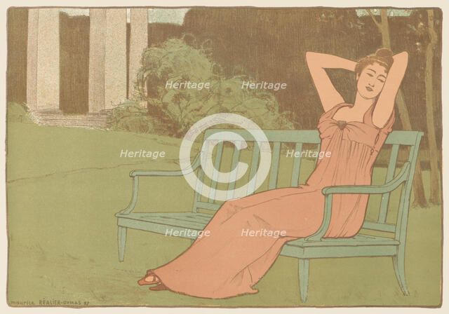 Corinne, 1897. Creator: Réalier-Dumas, Maurice (1860-1928).