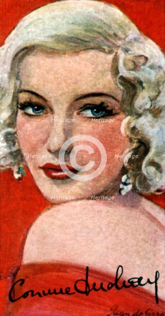 Corinne Luchaire, (1921-1950), French actress, 20th century. Artist: Unknown
