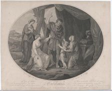 Coriolanus: "The God of Soldiers, to shame invulnerable..." (Shakespeare, Cori..., November 3, 1785. Creator: Francesco Bartolozzi