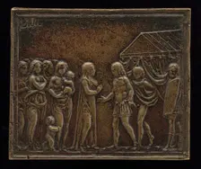 Coriolanus and the Women of Rome. Creator: Master of Coriolanus