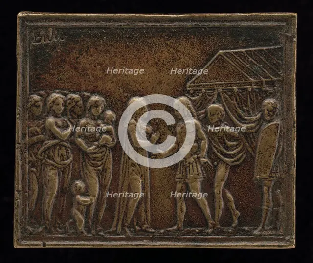 Coriolanus and the Women of Rome. Creator: Master of Coriolanus.