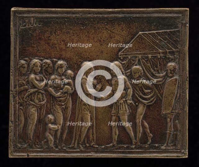 Coriolanus and the Women of Rome. Creator: Master of Coriolanus.