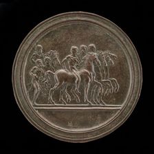 Coriolanus Leaving Rome. Creator: Master of Coriolanus