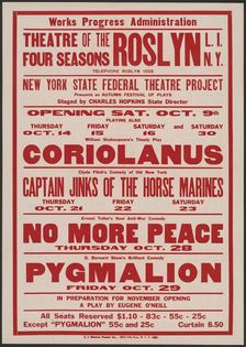 Coriolanus, Roslyn, NY, [1930s]. Creator: Unknown