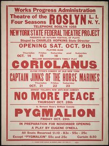 Coriolanus, Roslyn, NY, 1937. Creator: Unknown