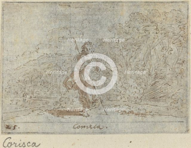 Corisca, 1640. Creator: Johann Wilhelm Baur.