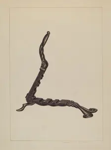 Cork Compressor, c. 1938. Creator: Edward L Loper