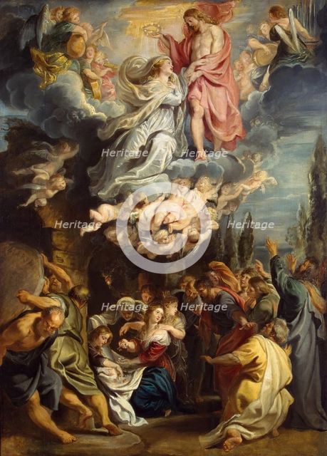 Coronation and Assumption of the Virgin, 1700. Creator: Peter Paul Rubens.