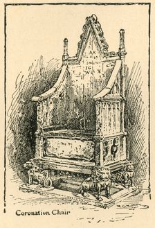 Coronation Chair c1897. Creator: Unknown