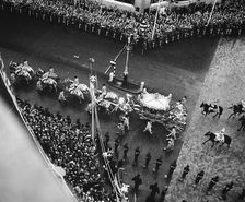 Coronation day of Elizabeth II, London, 2nd June 1953. Creator: Arthur Charles Kirby Ware