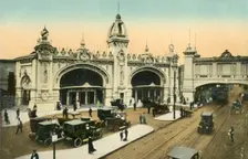 Coronation Exhibition, Wood Lane entrance, London, 1911. Creator: Unknown